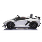Elektrické autíčko - Lamborghini SVJ DRIFT - Biele - Licencované